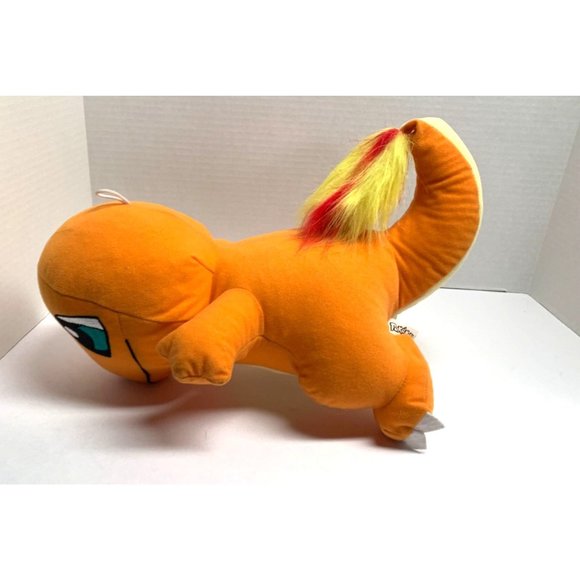 Pokemon Plush Stuffed Animal Doll Toy 15 in Tall Giant Charmander Orange - Picture 7 of 7